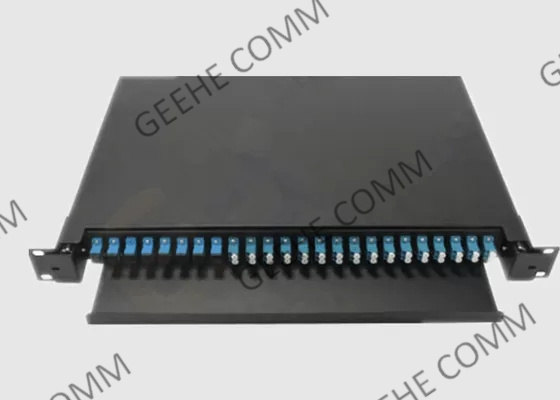 12 Port SC/UPC LC/UPC Optical Fiber Patch Panel