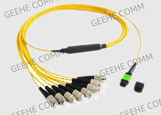 8 FC to MTP Multimode 125um MPO Breakout Cables