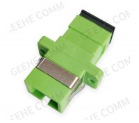 SC/APC Singlemode Simplex Fiber Optic Adapter/Flange