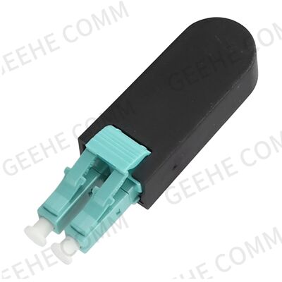 LC Multimode OM3 Duplex Fiber Optic Loopback Module/Adapter（9/125）