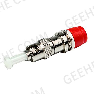 FC/UPC Female to ST/UPC Male Singlemode Fiber Optic Hybrid Adapter/Coupler