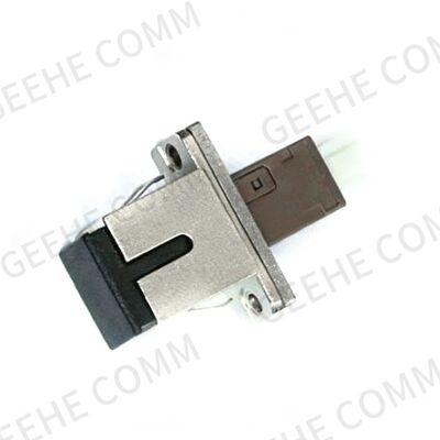 SC Female to MU Female Singlemode Simplex Fiber Optic Hybrid Adapter/Coupler