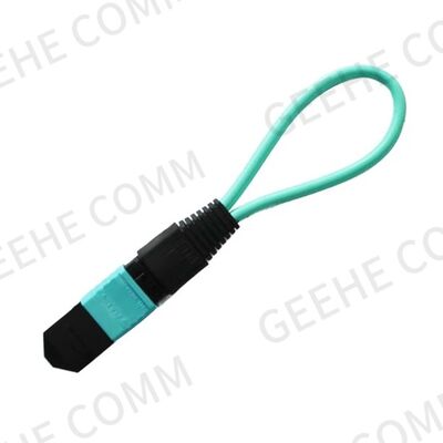 8/12/24 Core MPO/MTP Singlemode/Multimode OM3/OM4 Fiber Optic Loopback Module