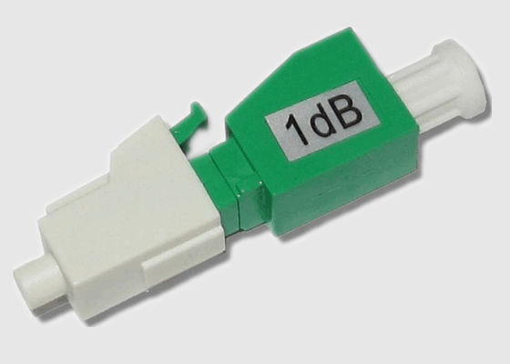 DWDM System LC/APC Female To Male 15dB Fiber Optic Attenuator