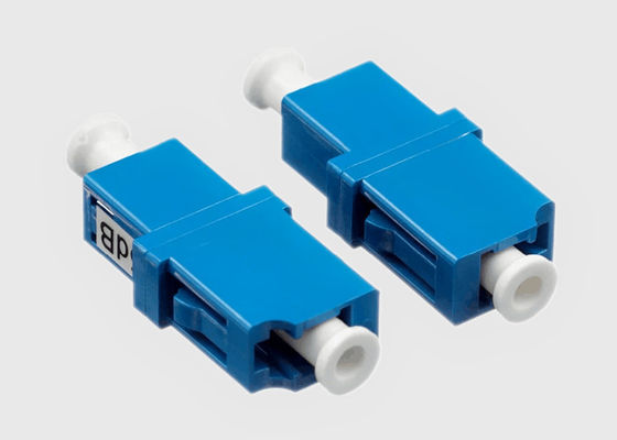 Fixed Flange Female to Female LC UPC Fiber Optic Attenuator Single Mode