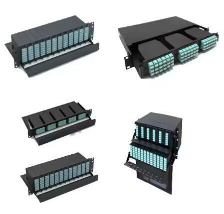RJ45 HD Patch Panel Black 483 X 375 X 4HU mm Professional Network ...