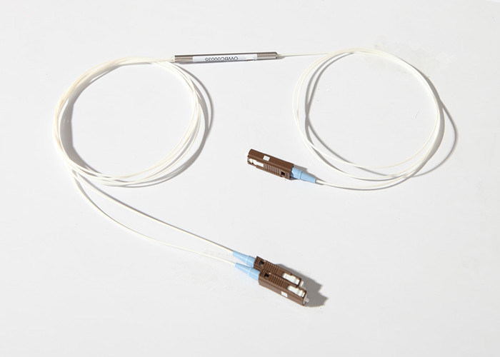1 ×2 Multimode MU 50/125 Fiber Optic Cable Coupler