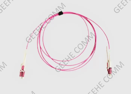 Uniboot with Push Pull Tab LC/LC Duplex 2.0mm OFNP Fiber Patch Cable