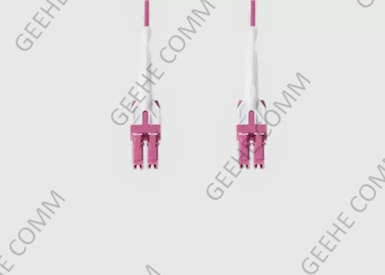 Uniboot with Push Pull Tab LC/LC Duplex 2.0mm OFNP Fiber Patch Cable