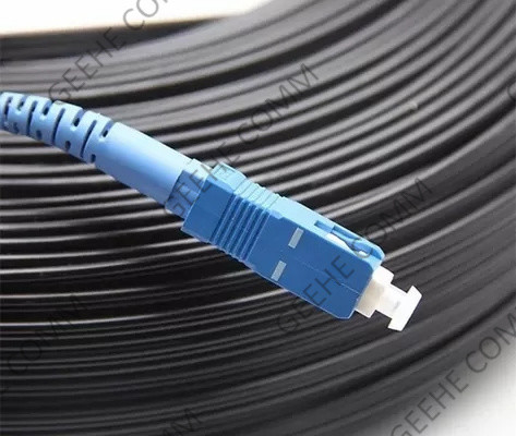 Data Centers OFNR Jackets Fiber Optic Patch Cord Single Mode SC To SC 10M