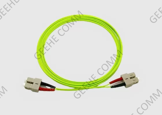 Shoot Boot 10 Meter SC to SC MM Duplex Fiber Patch Cord For Datacenters