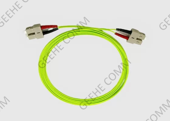 Shoot Boot 10 Meter SC to SC MM Duplex Fiber Patch Cord For Datacenters