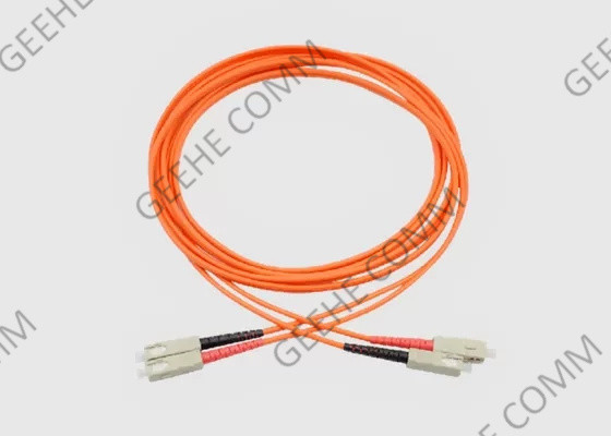 PVC Jacket 9/125 Singlemode Duplex Fiber Optic Patch Cable SC-SC