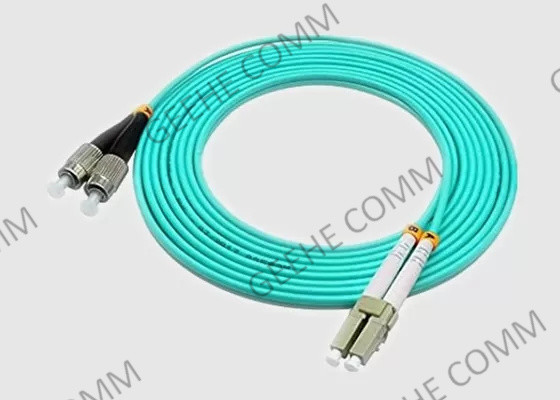 Duplex Single Mode 1.8mm G657A  LC To FC Patch Cord