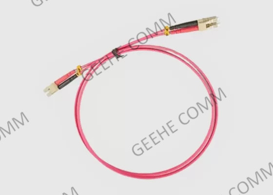 Multimode OM1 62.5/125 LC-LC Duplex Fiber Optic Jumper Cables 10M