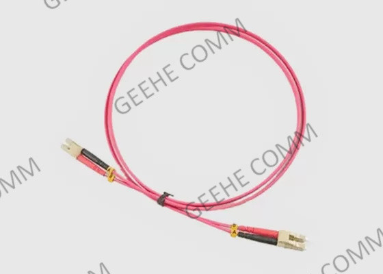 Multimode OM1 62.5/125 LC-LC Duplex Fiber Optic Jumper Cables 10M