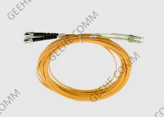 Fiber Jumper Cables 25M Multimode 62.5/125 Duplex ST to LC Fiber Patch Cord