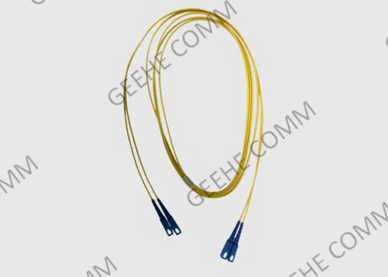 3M Yellow LSZH Jacket Duplex 9/125 SC-SC PC Fiber Patch Cord