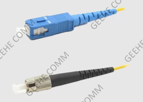 2.0mm Simplex SC To FC 9/125um Fiber Optic Patch Cord