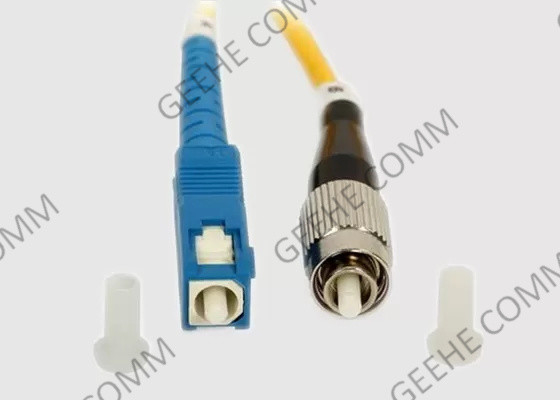 2.0mm Simplex SC To FC 9/125um Fiber Optic Patch Cord