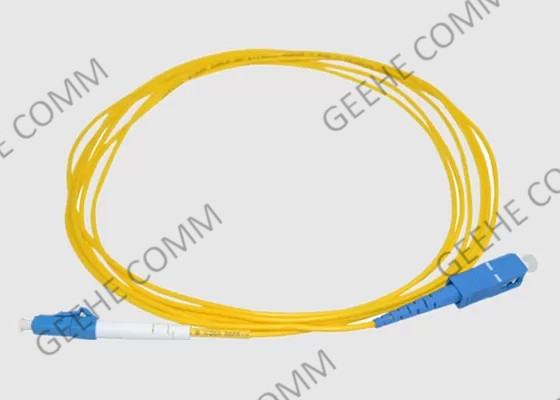 Single Mode LC To SC 2.0mm Fiber Optic Patch Cord