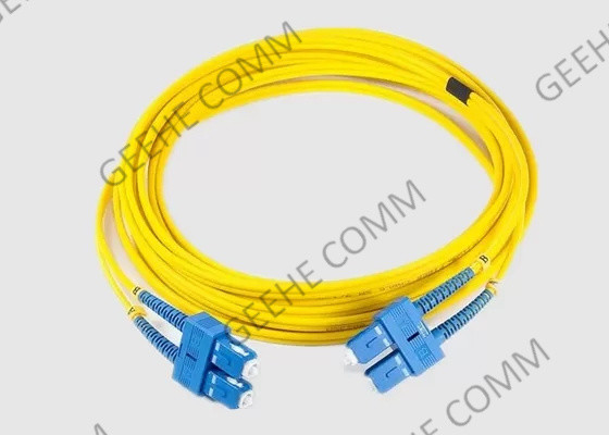 SC APC 3.0mm 10M Duplex Fiber Optic Patch Cord