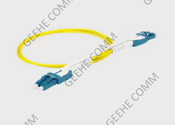 Duplex SMF G.657A1 10M Uniboot Fiber Optic Patch Cable LC/LC