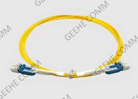 Uniboot 3.0mm LC To LC OS2 Singlemode Fiber Optic Patch Cable OFNR