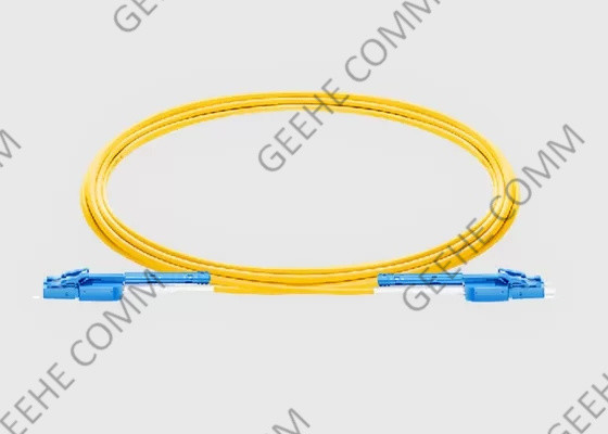 Uniboot 3.0mm LC To LC OS2 Singlemode Fiber Optic Patch Cable OFNR