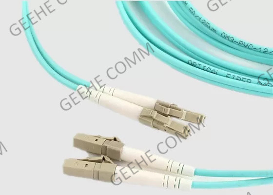 3M PVC Aqua Jacket Duplex OS2 LC To LC single mode fiber cable