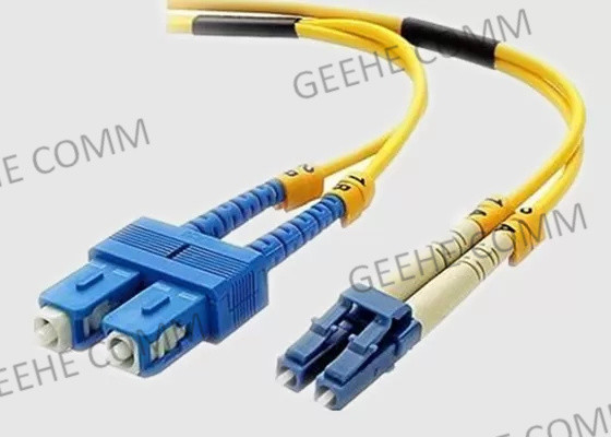 Zipcord Riser Duplex 1M LC To SC Single Mode Fiber Patch Cable