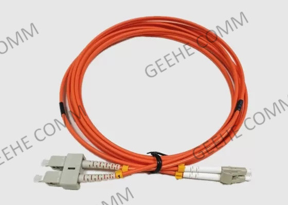 Multi Mode Duplex OFNR 5M LC SC Fiber Optic Patch Cord