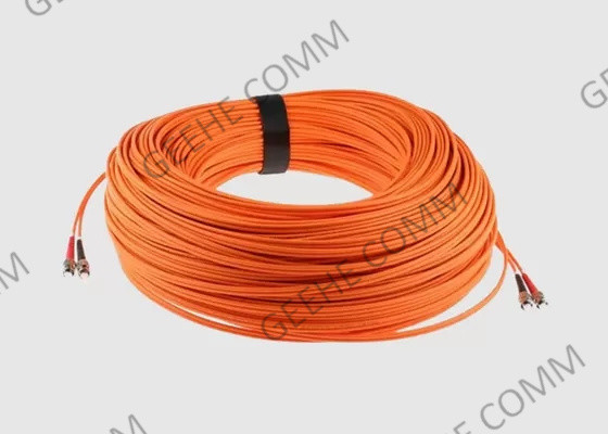Om2 2.0mm Od Simplex St Apc – St Apc Singlemode Fiber Optic Patch Cord 10m