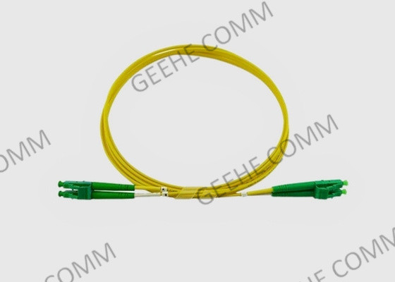 Duplex Multi Mode G657A2 LSZH Fiber Optic Patch Cable LC/APC To LC/APC 10 Meter