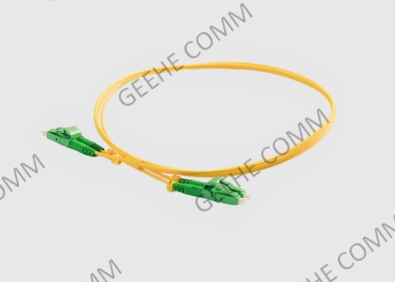 Duplex Multi Mode G657A2 LSZH Fiber Optic Patch Cable LC/APC To LC/APC 10 Meter