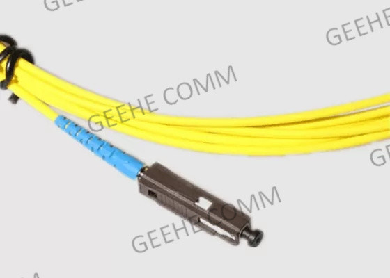 Yellow 2.0mm MU Connector Multimode Duplex Patch Cord
