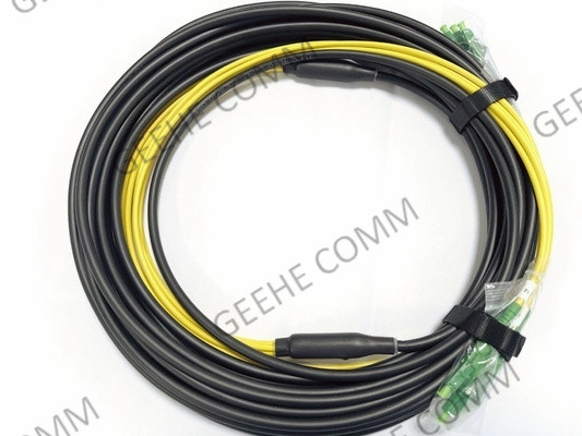 4 Fiber singlemode breakout cables,12m