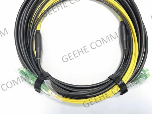 4 Fiber singlemode breakout cables,12m