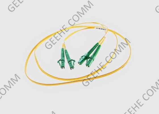 LC-LC G657A Multimode PVC (OFNR) Duplex 100M Fiber Patch Cord
