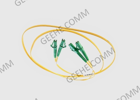 LC-LC G657A Multimode PVC (OFNR) Duplex 100M Fiber Patch Cord