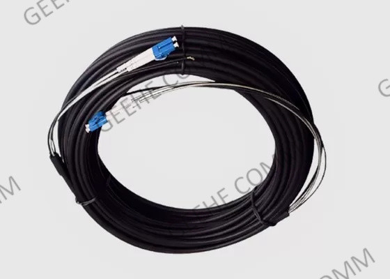 30M Outdoor Armored Fiber Optic Patch Cord Jumper With Duplex LC Connector