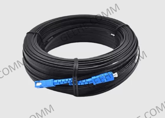 Corning Fiber G657A Single Mode OFNR Jacket Fiber Patch Leads SC To SC Simplex