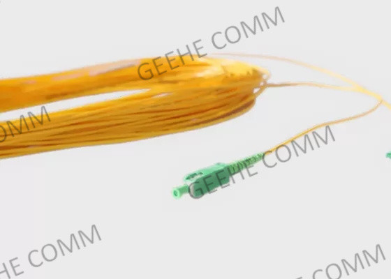 FTTH Indoor 2.0mm PVC Single Mode SC UPC Fiber Optic Jumpers