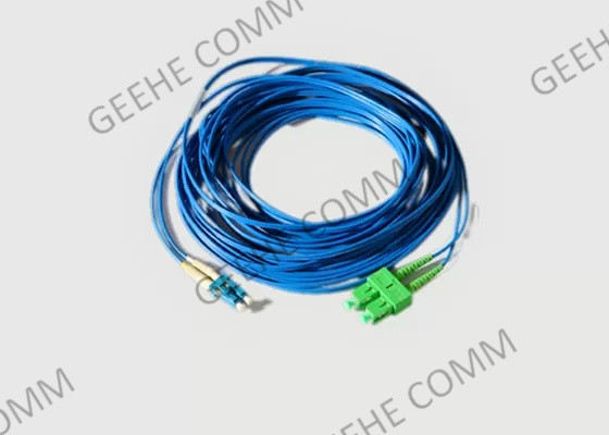 4 Meter Duplex LC To SC Multimode Fiber Jumper For Fiber Networks