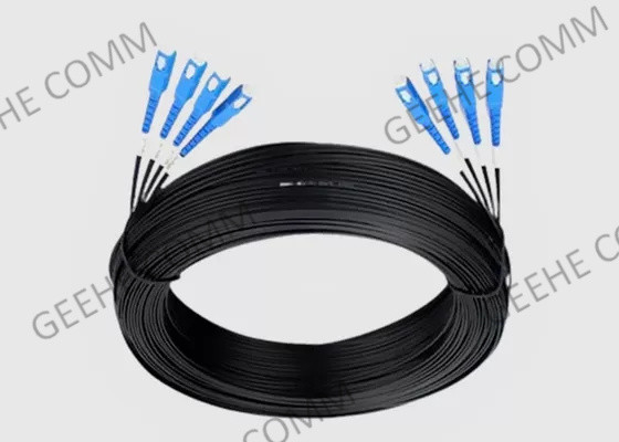 2.0mm SC/UPC Simplex Fiber Optic Patch Cable Singlemode 100 Meters