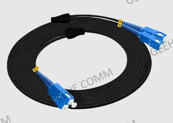 Preterminated Fiber Optic Patch Cord 10M Multimode Simplex Sc To Sc Patch Cord