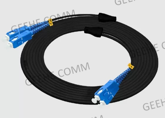 Preterminated Fiber Optic Patch Cord 10M Multimode Simplex Sc To Sc Patch Cord