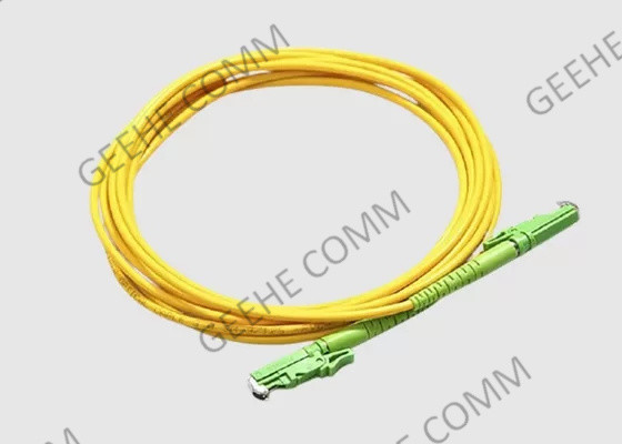 Single Mode OS1 Simplex 2 Meters Fiber Patch Cables E2000 To LC