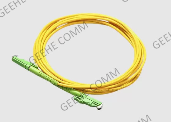 Single Mode OS1 Simplex 2 Meters Fiber Patch Cables E2000 To LC