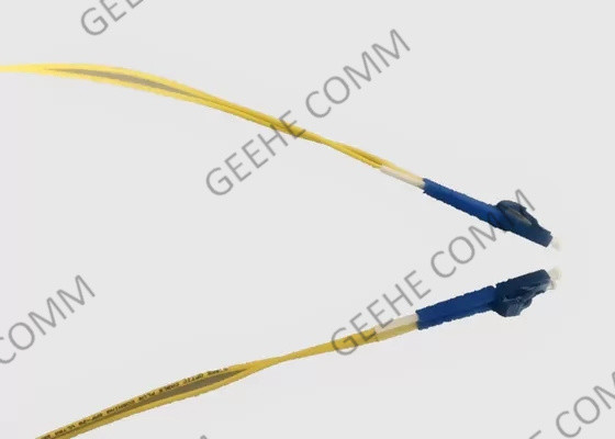 2.0mm Single Mode G657A 25M Duplex Fiber Patch Cord LC To LC